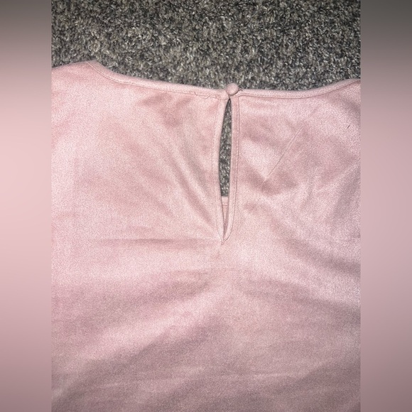 ALTAR'D STATE Faux Suede Top in Pink Size Small - Picture 14 of 15